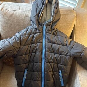 Carter's Black and Blue Kids Puffer Jacket